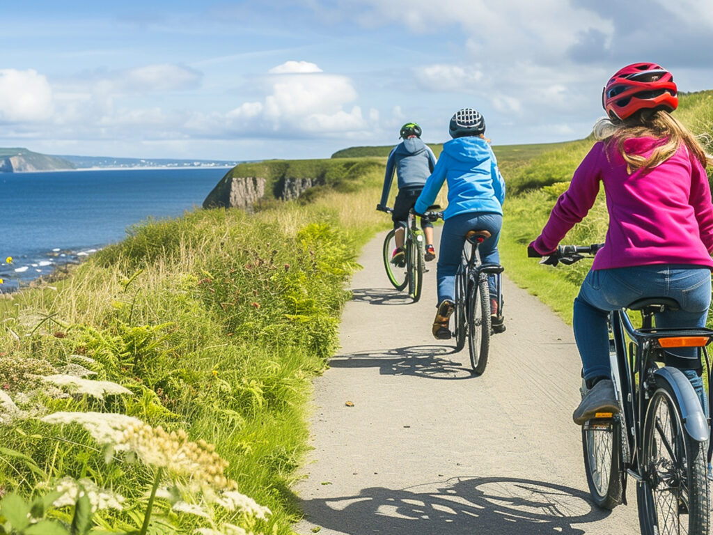 Imagebild Radfahren auf der Insel Amrum